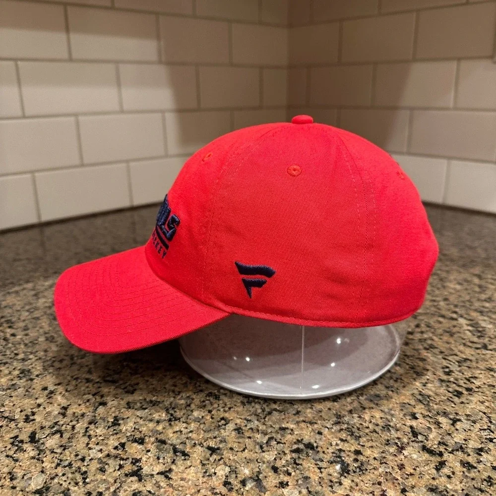 Washington Capitals Fanatics Hat Cap Strap Back Adjustable Red NHL Cotton‎ New